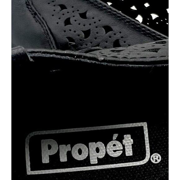 PROPET Shoes Womens Size 12D Black Lightweight Cabrini Wedge Slip On - Picture 6 of 7